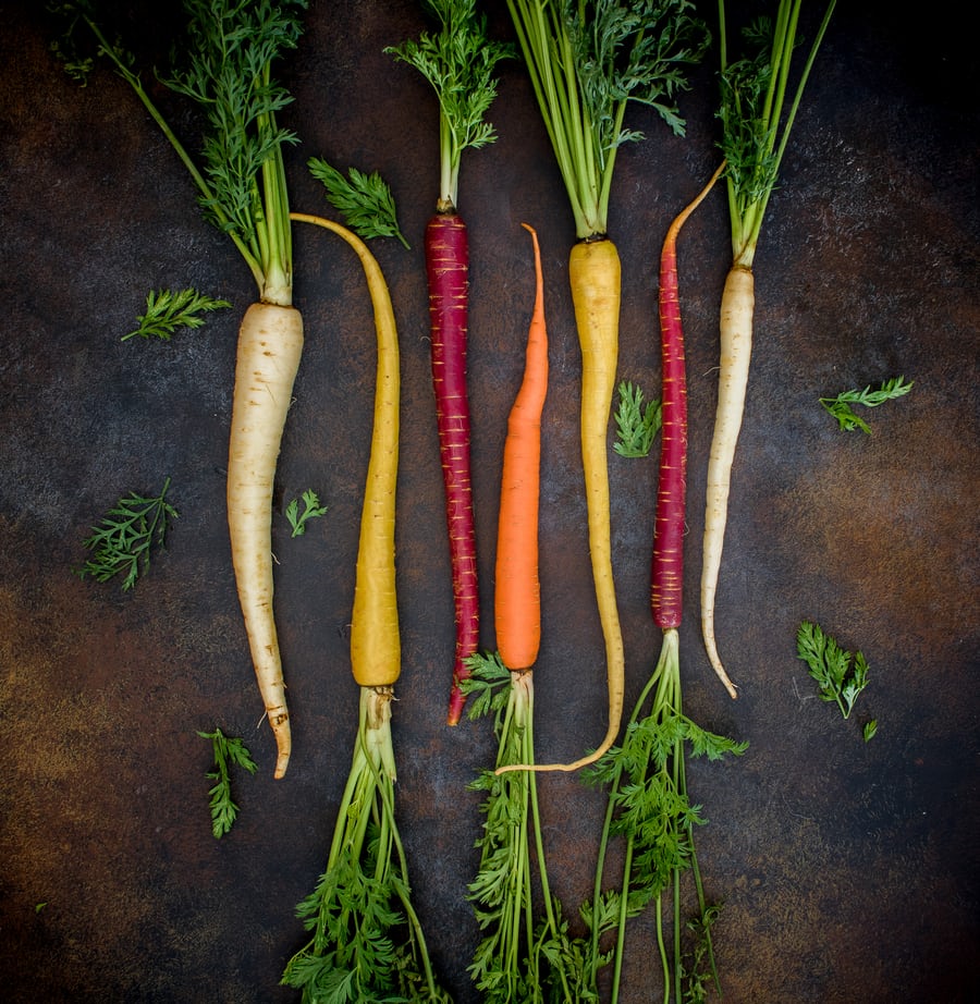 Carrots - Rainbow Carrot Blend