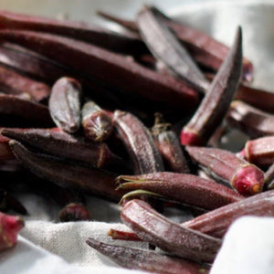 Okra - Red Burgundy